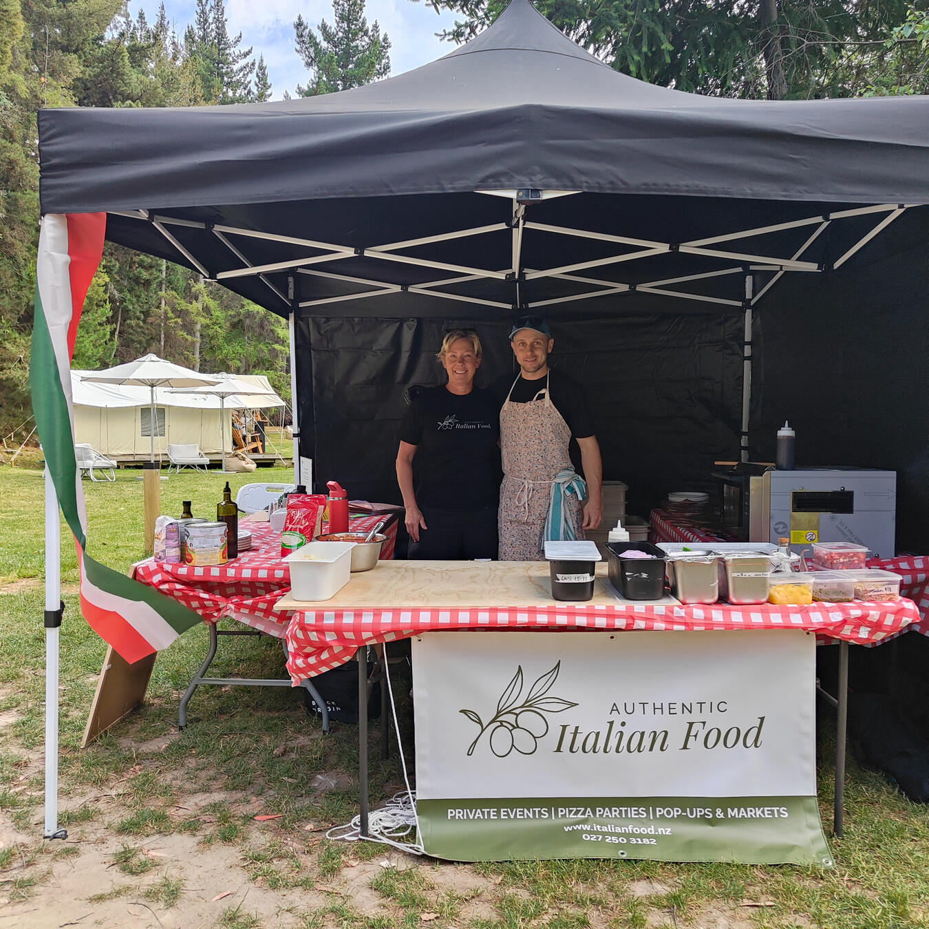 italian food pop up & events wanaka, hawea