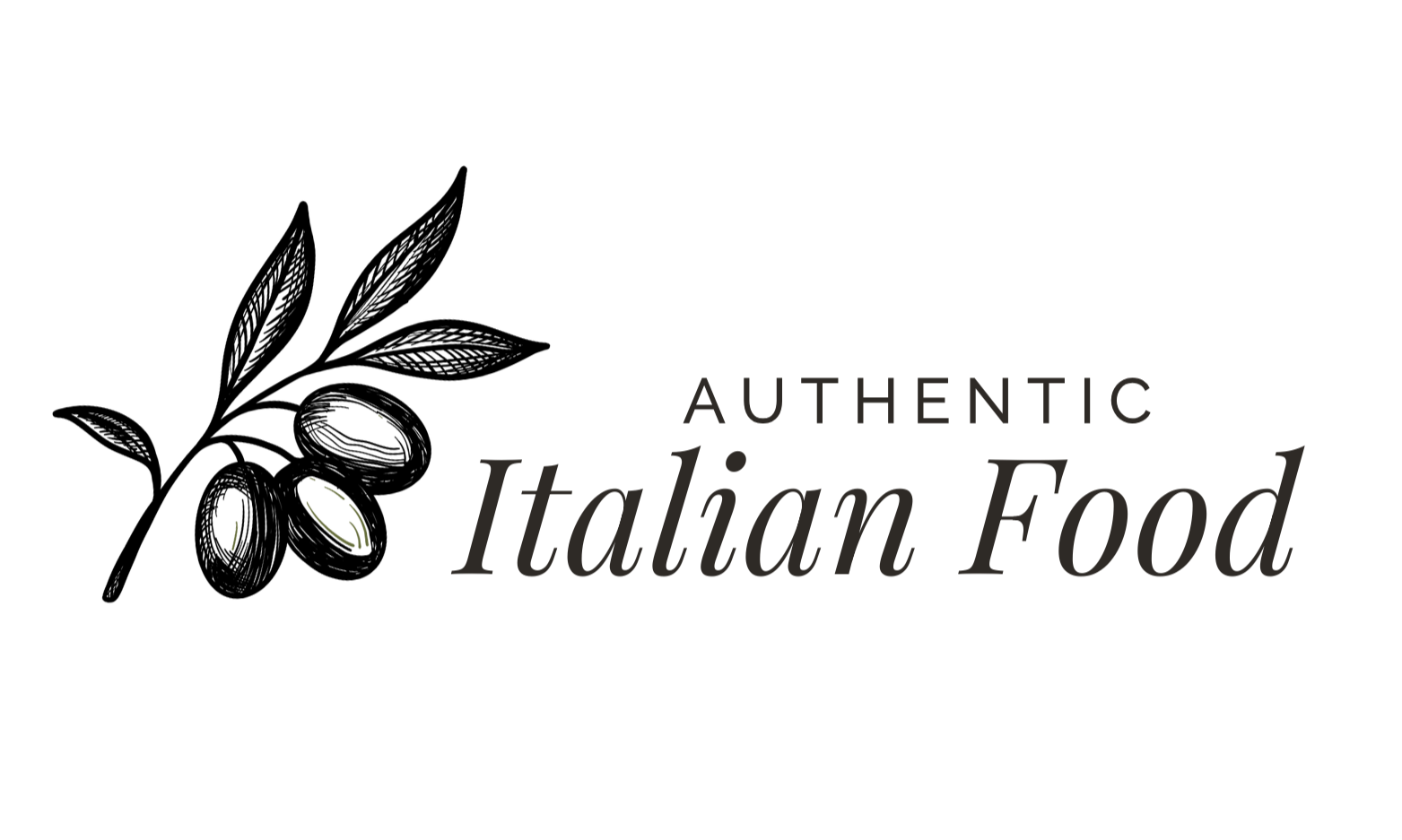 authentic italian food logo authentic italian food logo
